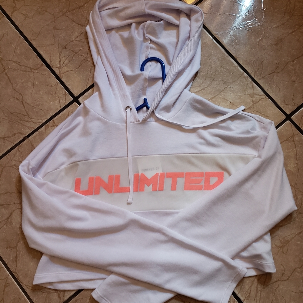 Cropped sweatshirt